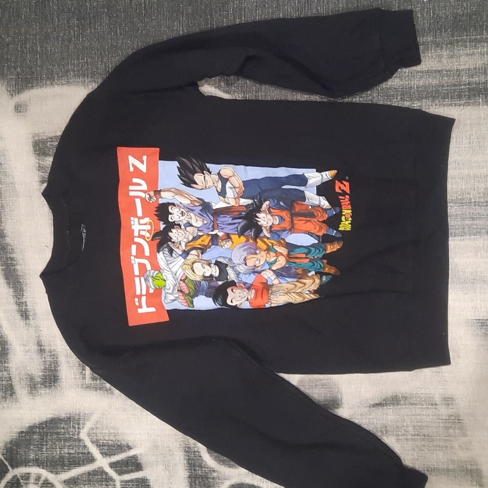 Dragonball Z DBZ black sweatshirt size s small